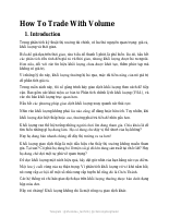 How to Trade With Volume.pdf